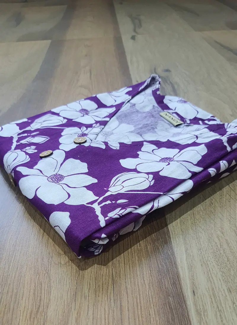 Cotton One Piece Dress for Women Online - Image 3 in Surat